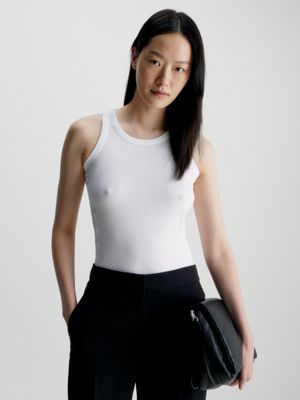 Women's Tank Tops Calvin Klein Formal Clothing