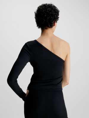 Calvin klein 2025 one shoulder top