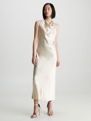 Calvin klein hot sale silk dress