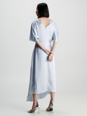 Calvin klein hot sale split sleeve dress