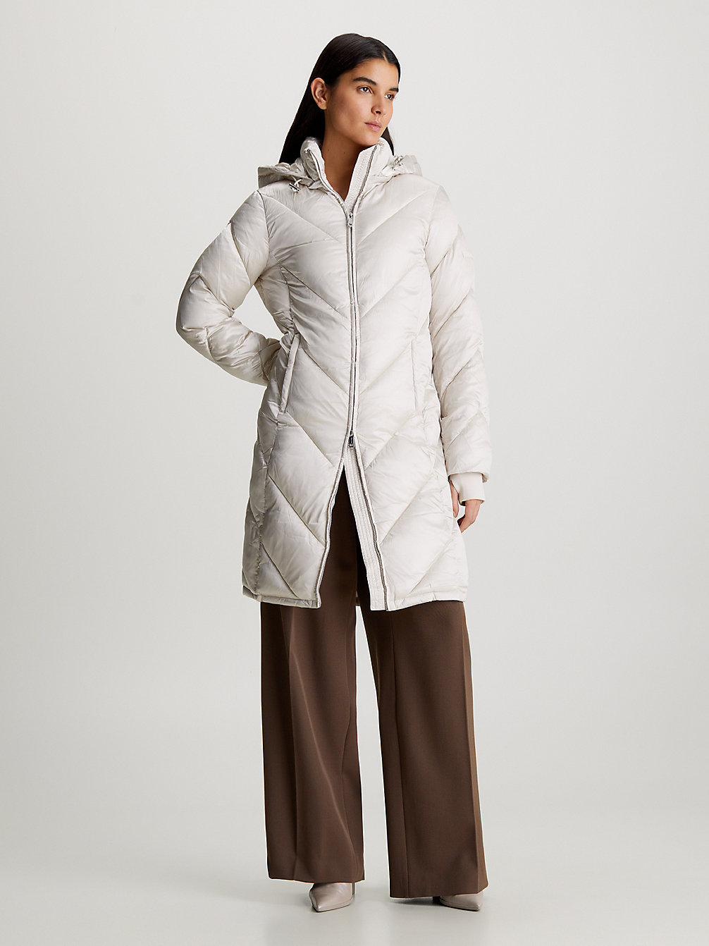 RAINY DAY Padded Pearlescent Coat undefined Women Calvin Klein