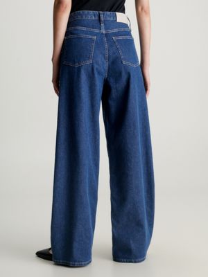 womens wide leg denim