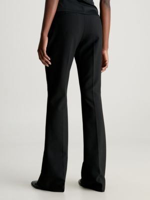 Women Relaxed Boot-Cut Stretch Office Pants Trousers Slacks - China Black  Pants and The Pants price