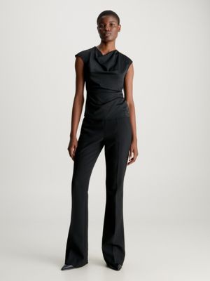 High Rise Bootcut Trousers Calvin Klein®