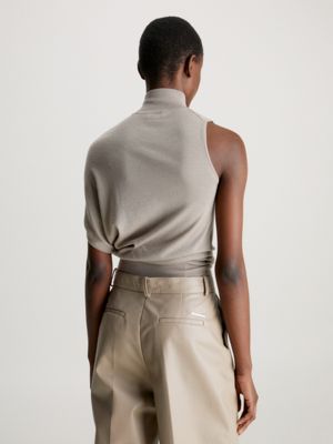 Calvin klein khaki outlet jumper