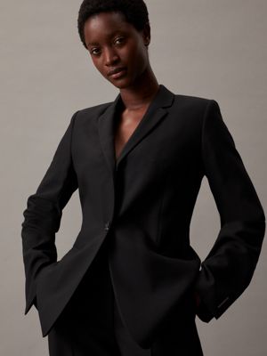 Calvin klein black clearance blazer