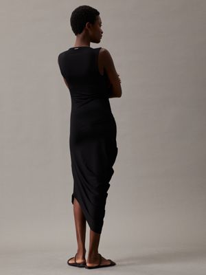 Black jersey hot sale tank dress