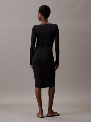 Slim Ribbed Pencil Skirt Calvin Klein® | K20K206539BEH