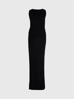 Calvin klein cowl back gown best sale