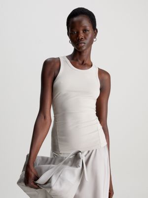 Slim Modal Ribbed Tank Top Calvin Klein®