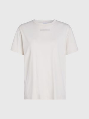 turtledove slim cotton t-shirt for women calvin klein