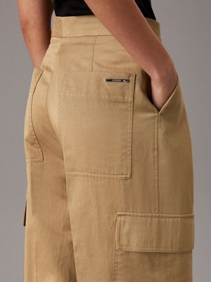 dune relaxed tailored cargo trousers for women calvin klein