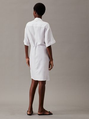 Calvin klein linen store dress