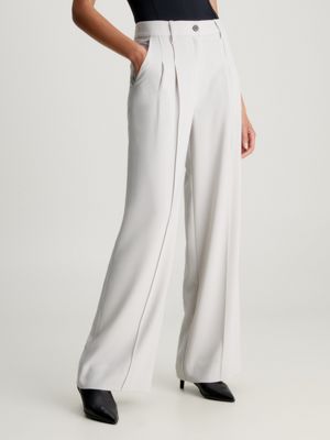 Soft Twill Wide Leg Trousers Calvin Klein® | K20K206774PP4