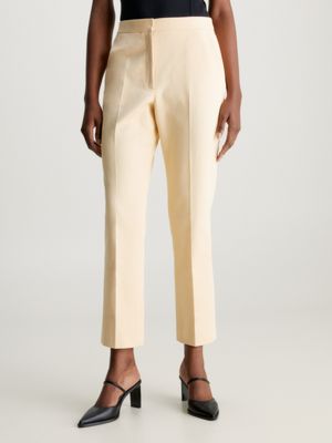 Slim Cotton Stretch Trousers Calvin Klein®