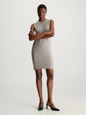 Fine Wool Knit Shift Dress Calvin Klein® | K20K206899RA5