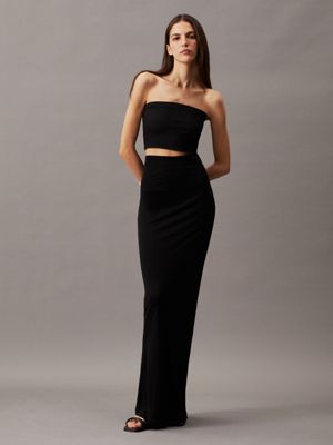 Maxi gonna in rayon dritta da <seo: ProductKeyword/> Calvin Klein®