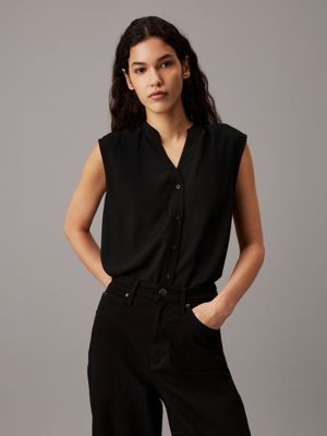 Calvin klein blouses on sale hotsell