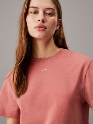 mineralize logo t-shirt for women calvin klein