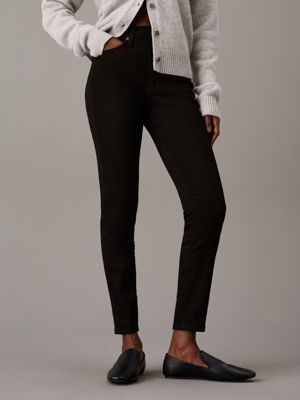 denim high rise skinny jeans for women calvin klein