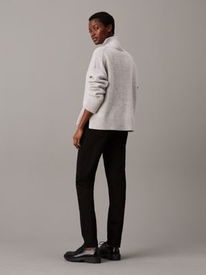 denim mid rise slim jeans for women calvin klein