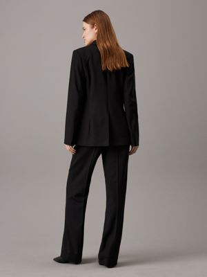 Calvin klein black blazer sale