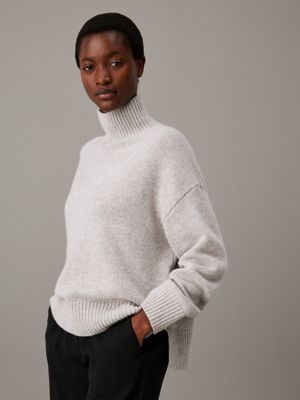 Relaxed Cashmere Blend Jumper Calvin Klein K20K207987P6Q