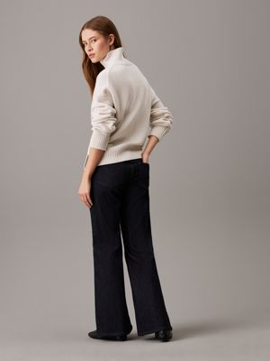 jean slim flared denim pour femmes calvin klein