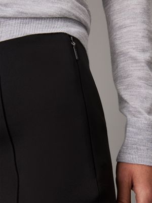 legging slim technique et élastique ck black pour femmes calvin klein
