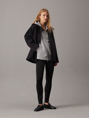 legging slim technique et élastique ck black pour femmes calvin klein
