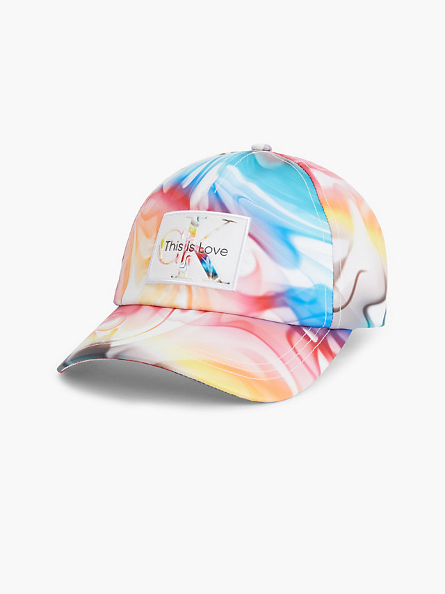 Pride Aop Recycled Polyester Cap - Pride undefined unisex Calvin Klein