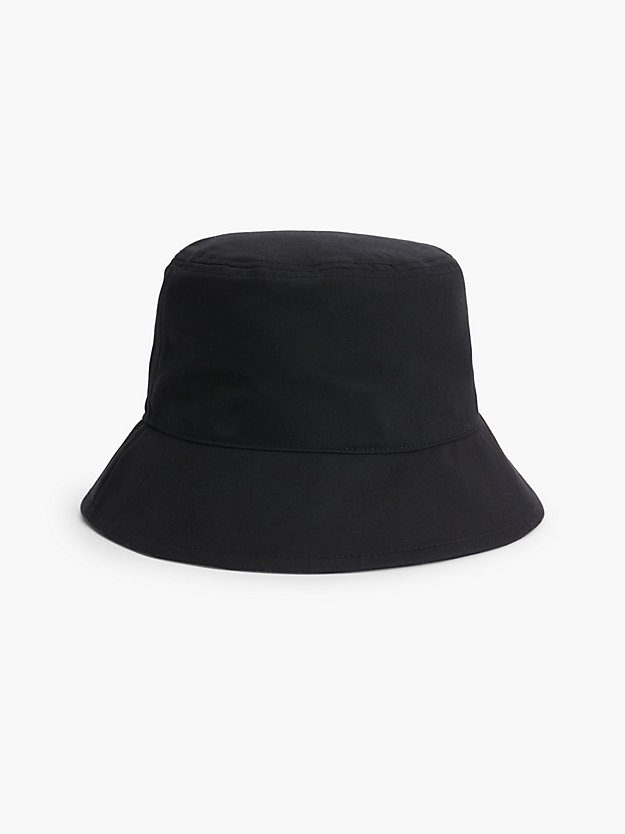 BLACK Organic Cotton Bucket Hat - Pride for unisex CALVIN KLEIN JEANS