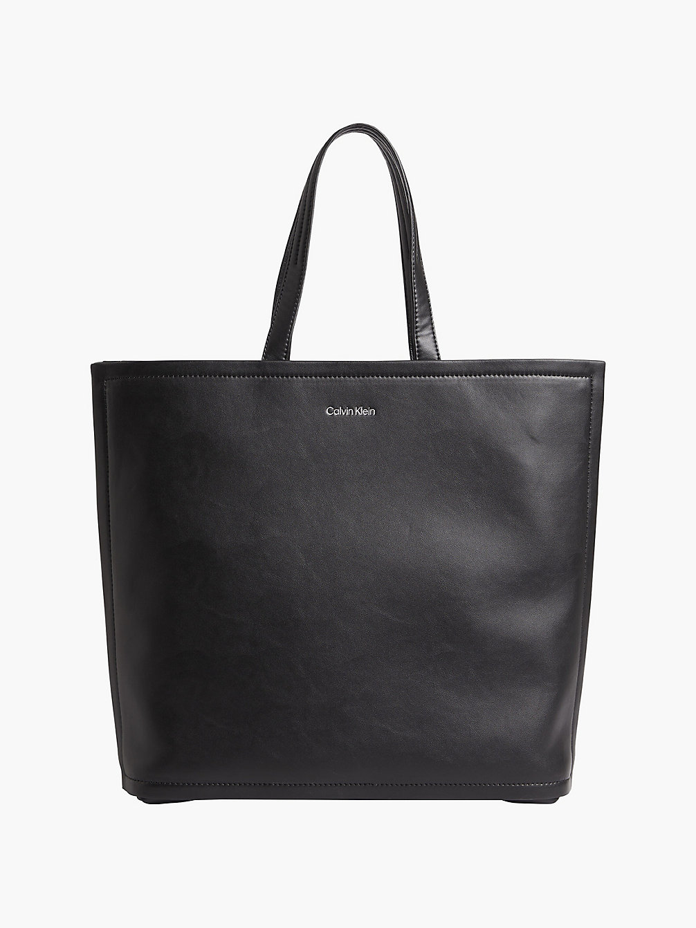 CK BLACK Recycled Unisex Tote Bag undefined unisex Calvin Klein