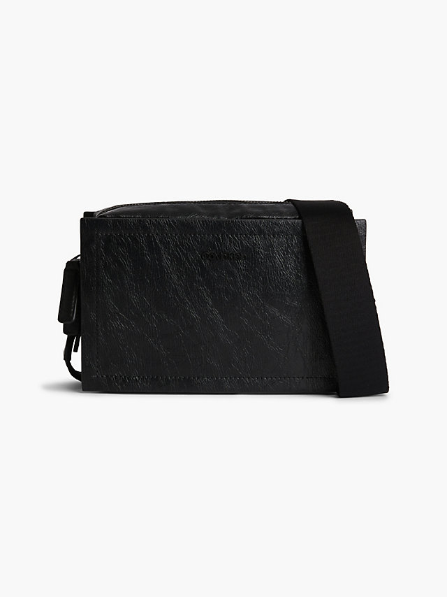 CK Black Crossbody Bag Aus Recyceltem Material undefined unisex Calvin Klein