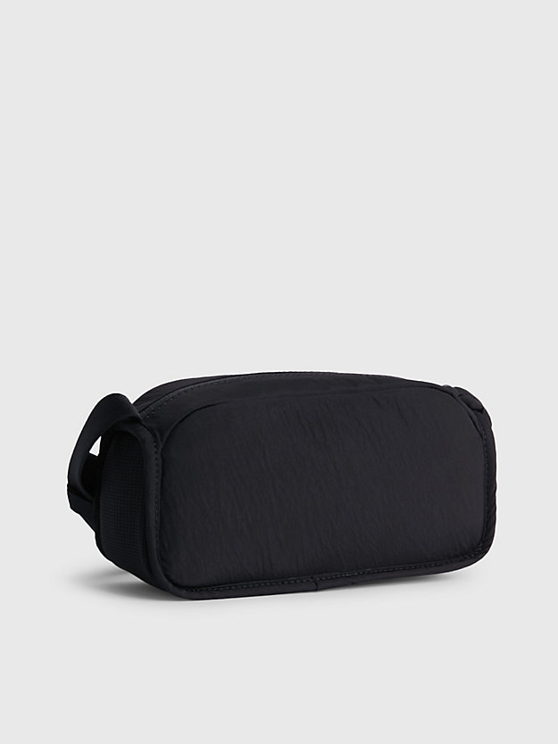 BLACK Recycled Nylon Crossbody Bag - Pride for unisex CALVIN KLEIN JEANS
