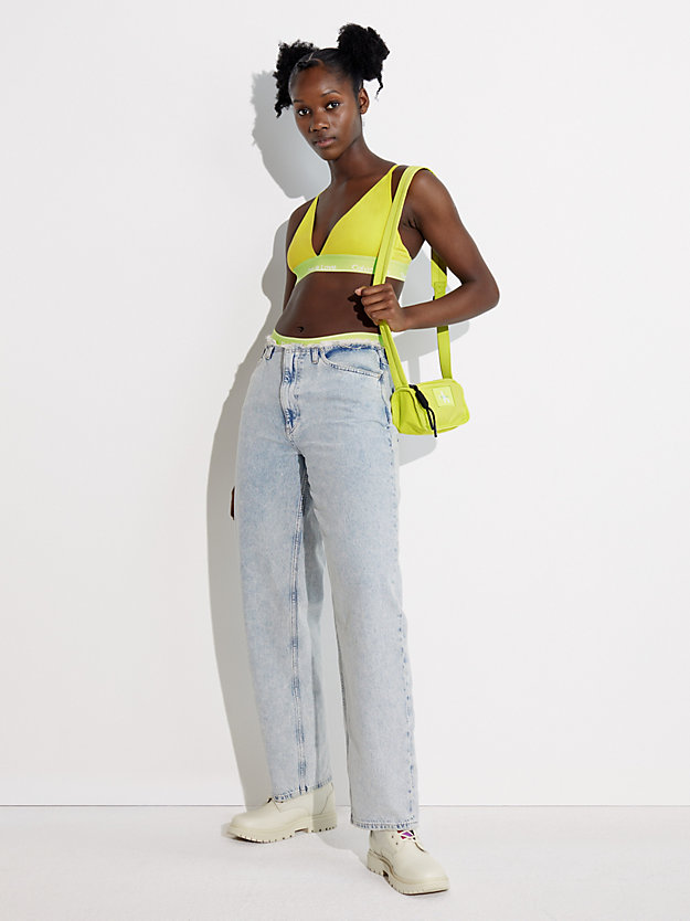 lemon lime unisex crossbody bag - pride for unisex calvin klein jeans