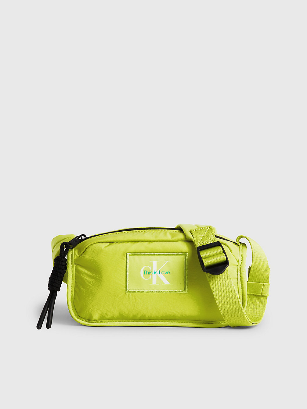 LEMON LIME Recycled Nylon Crossbody Bag - Pride undefined unisex Calvin Klein