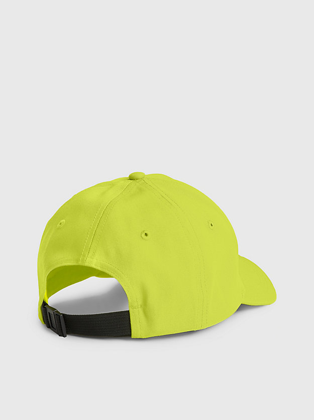 gorra con logo unisex - pride lemon lime de unisex calvin klein jeans