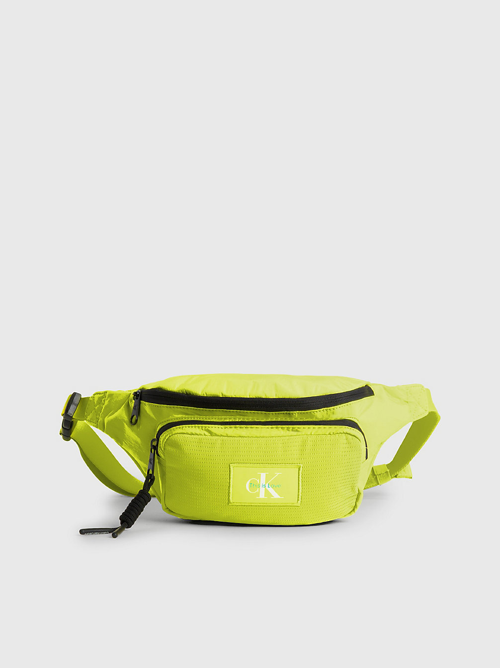 LEMON LIME Recycled Nylon Bum Bag - Pride undefined unisex Calvin Klein