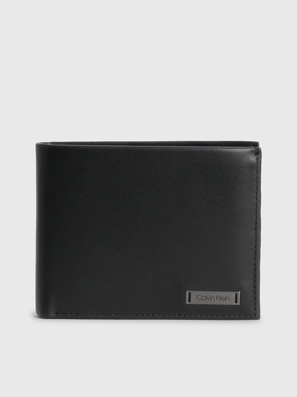 BLACK Portemonnaie Aus Leder undefined Herren Calvin Klein