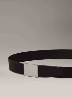 Leather Plaque Belt