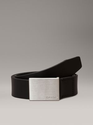 Calvin klein hotsell canvas plaque belt