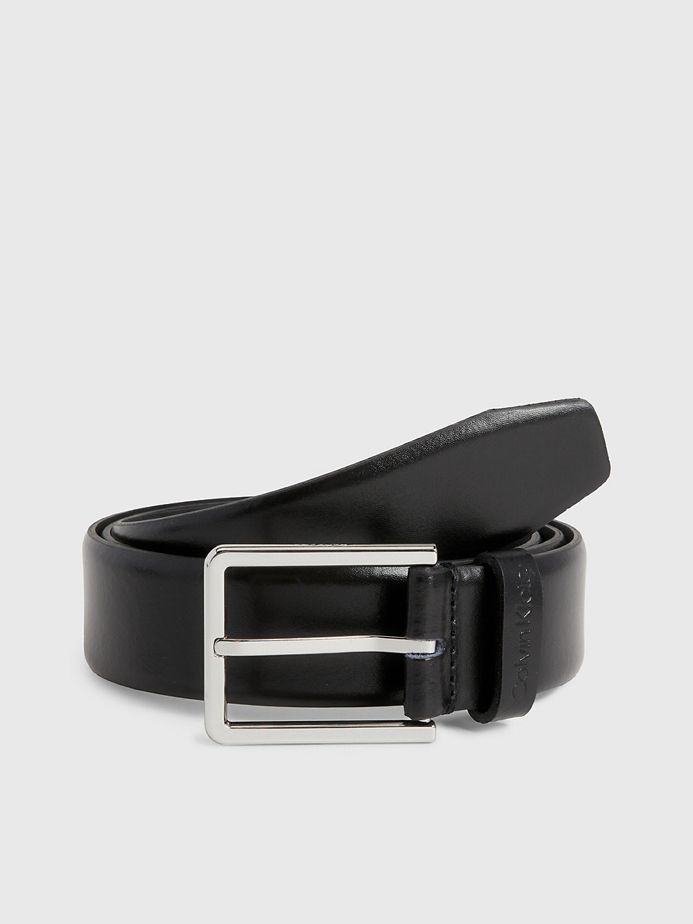 Cintura In Pelle > BLACK > undefined uomo > Calvin Klein