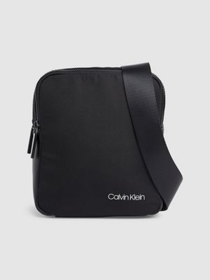 calvin klein black crossbody purse