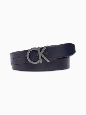 calvin klein belt and buckle set