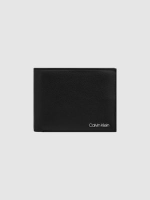 RFID-Blocking Leather Billfold Wallet 