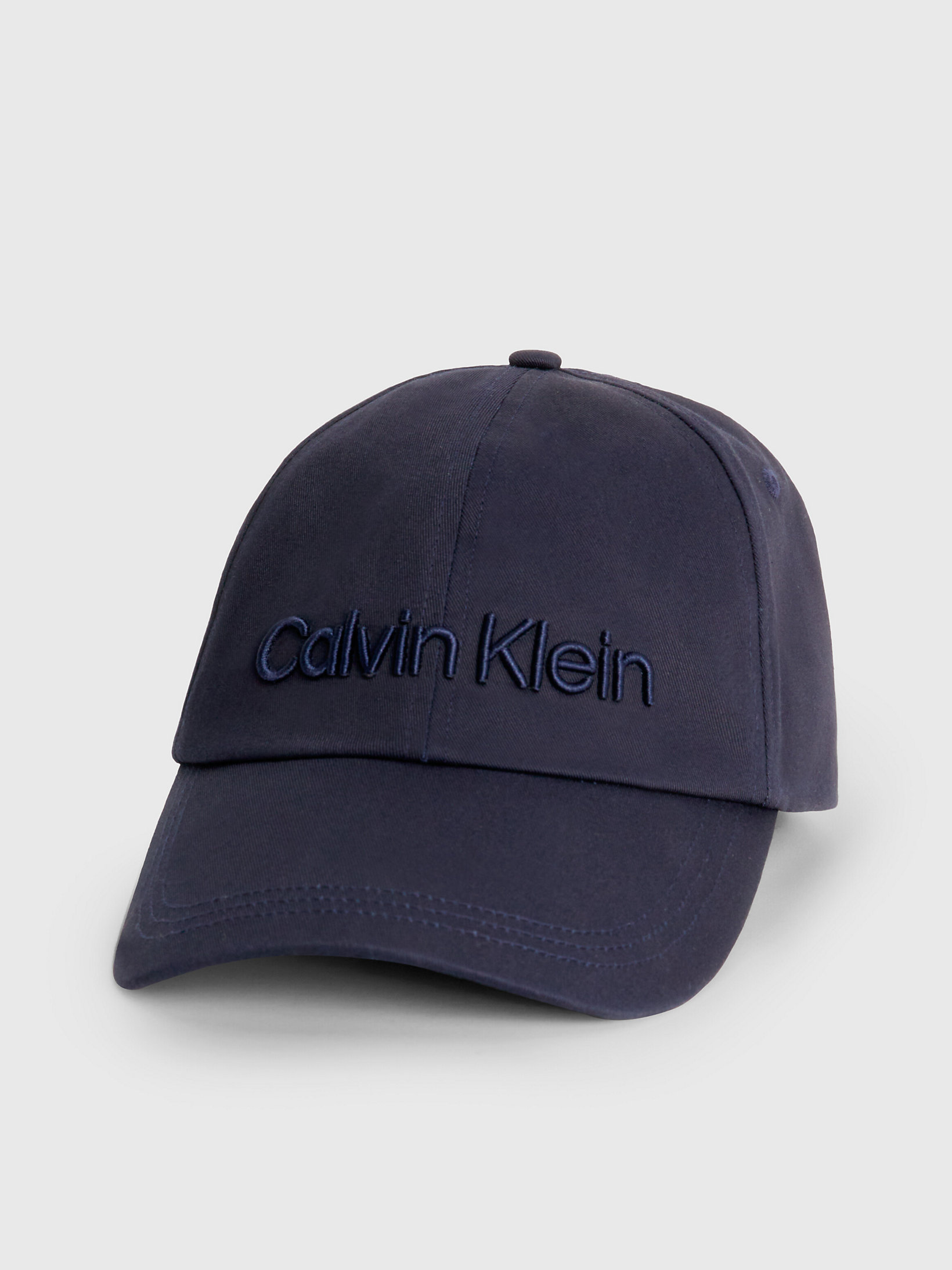 CK Navy Organic Cotton Cap undefined men Calvin Klein