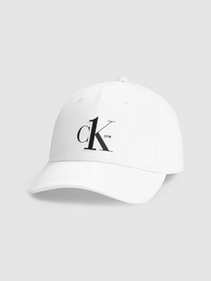 calvin klein cap white