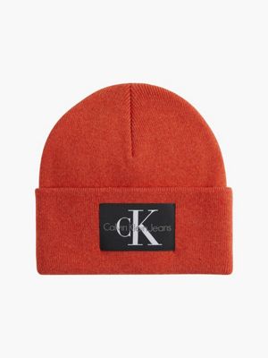 Wool Blend Beanie Calvin Klein®