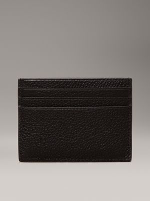 Calvin klein clearance leather card holder